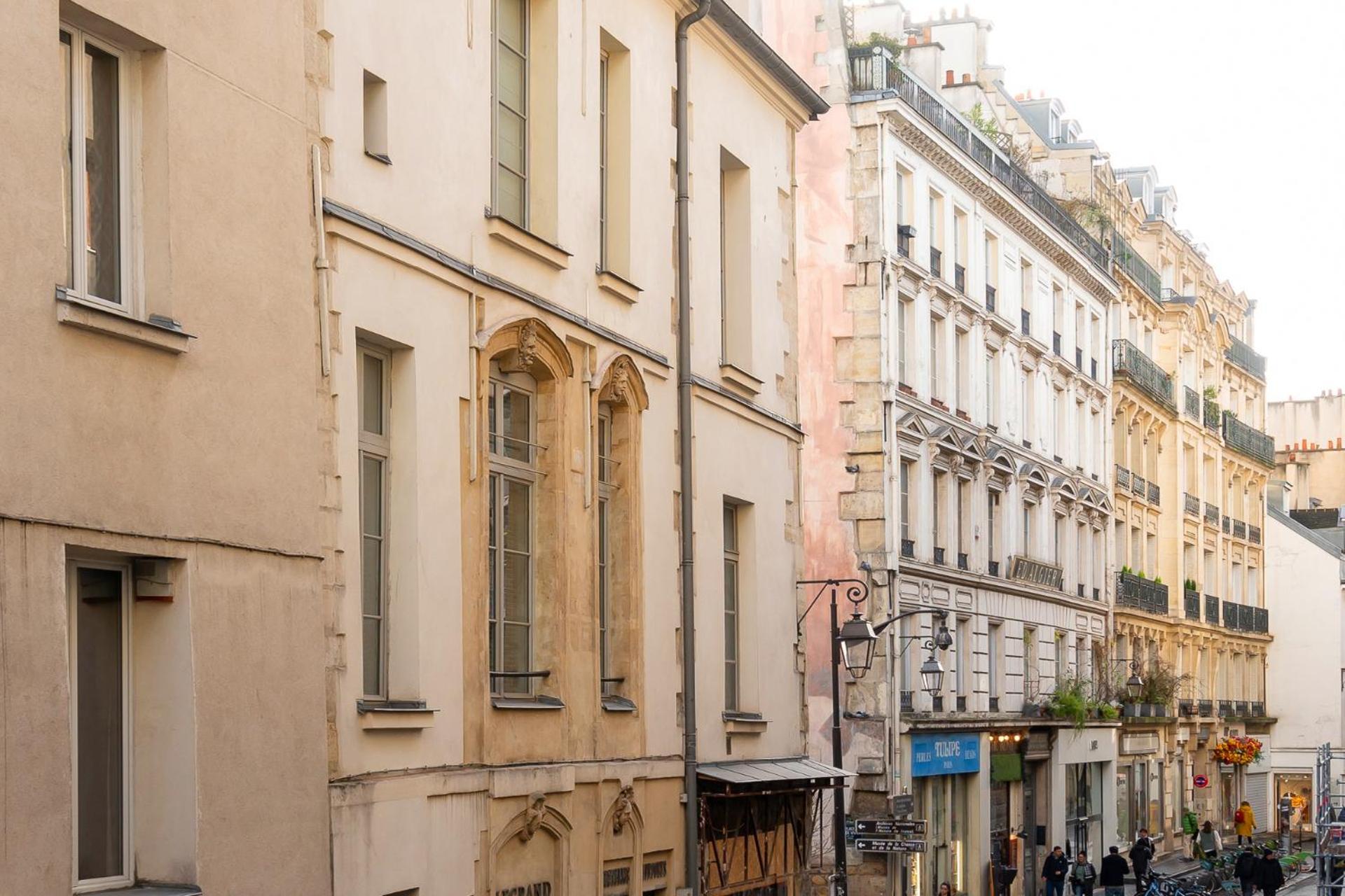 פריז Central Apartment In The Heart Of The Marais With Air Conditioning מראה חיצוני תמונה